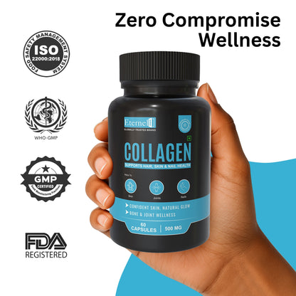 Collagen 500 mg – Skin, Hair & Anti-Aging Support