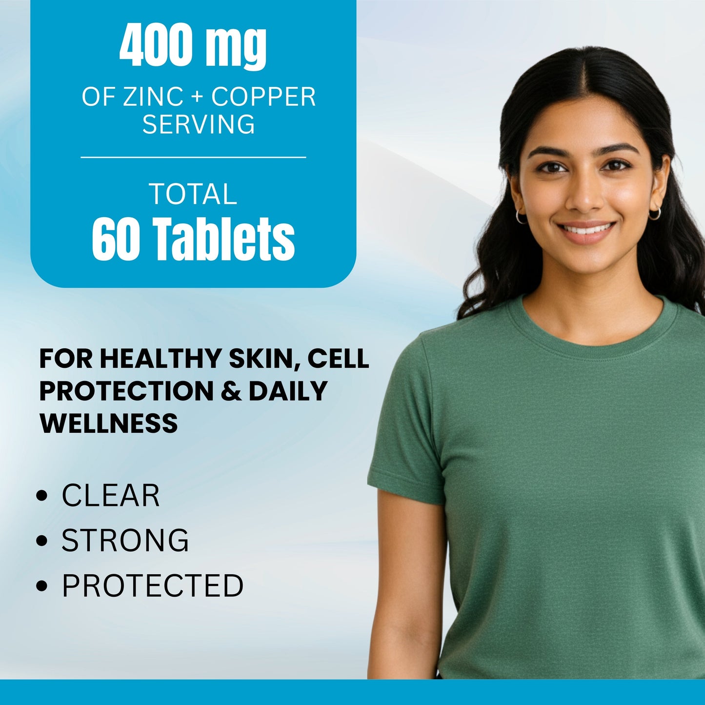 Zinc + Copper - 400 mg
