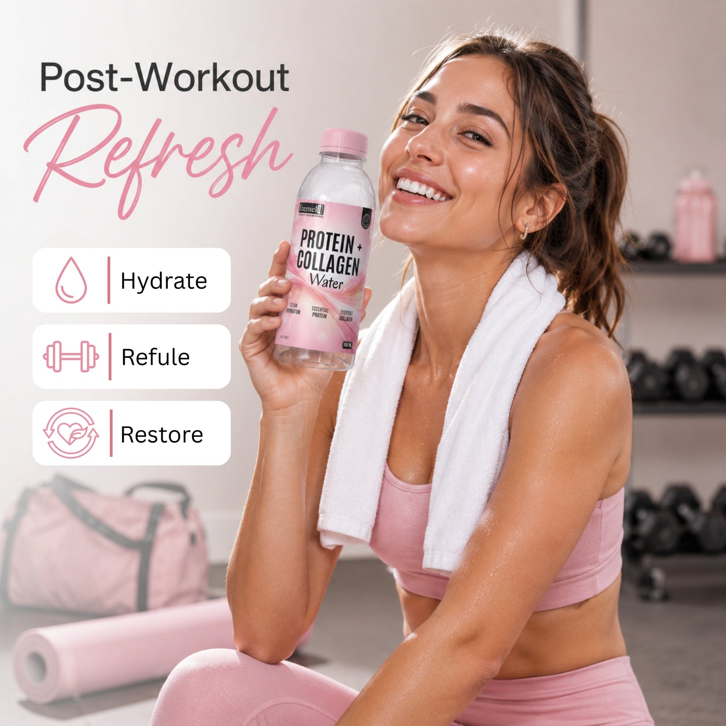 Protein & Collagen Water -  500 ml