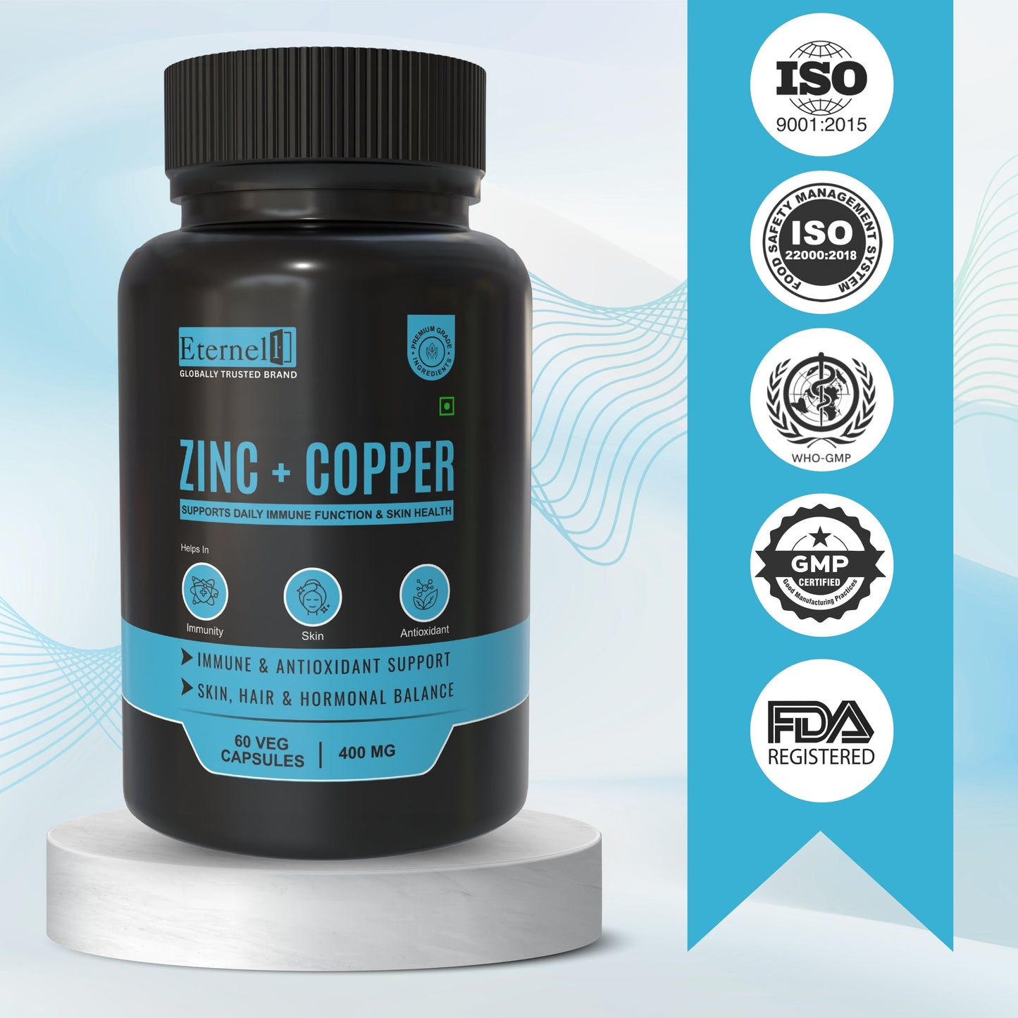Zinc + Copper - 400 mg