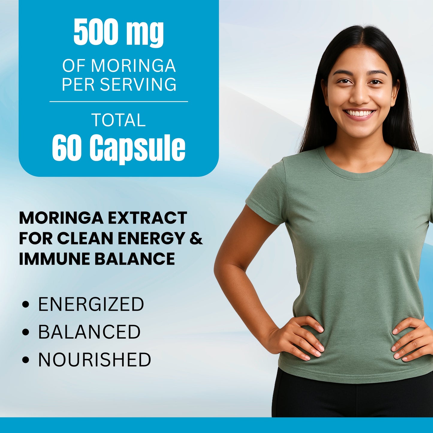 Moringa Capsules - 500 mg