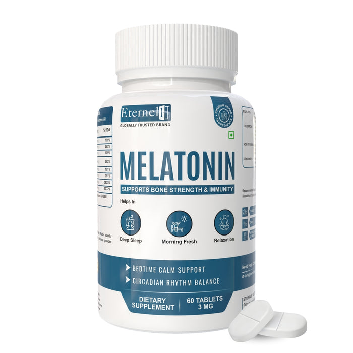 Melatonin 3 mg – Deep Sleep & Recovery Support