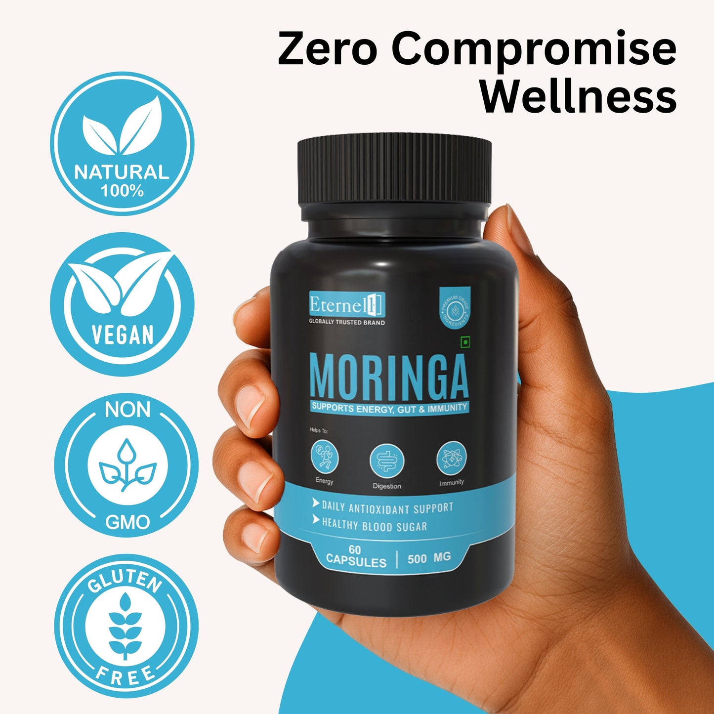 Moringa Capsules - 500 mg