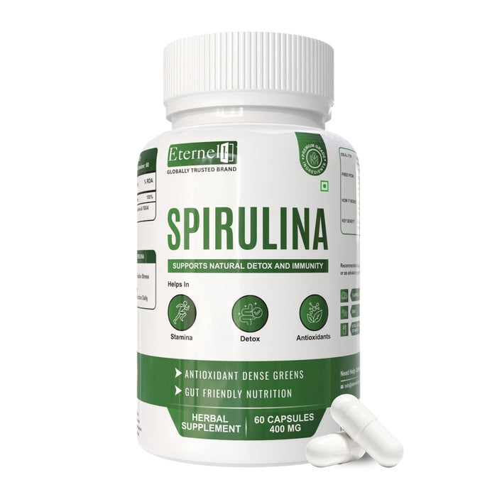 Spirulina Capsules - 400 mg