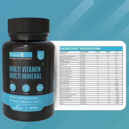 Multivitamins Tablets 500 mg – Daily Wellness Support