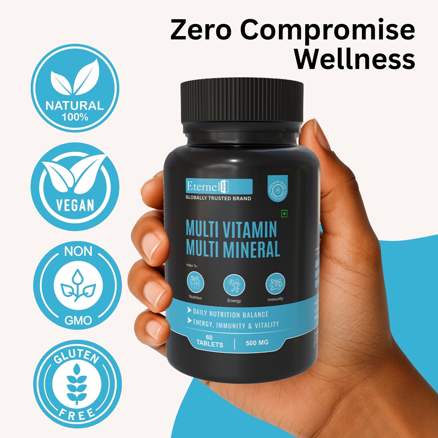 Multivitamins Tablets 500 mg – Daily Wellness Support