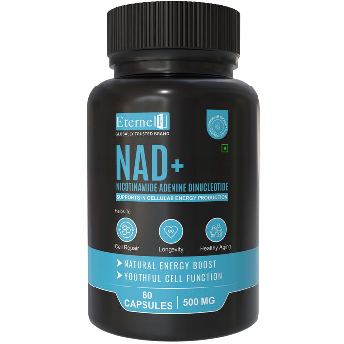 NAD+ Capsules 500 mg – Cellular Energy & Longevity