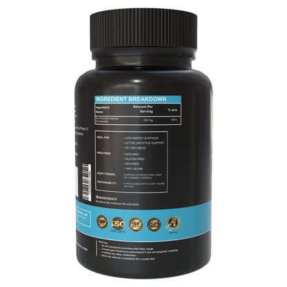 NAD+ Capsules 500 mg – Cellular Energy & Longevity