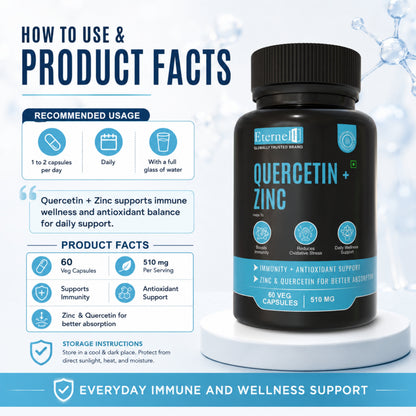 QUERCETIN + ZINC Capsule - 510mg