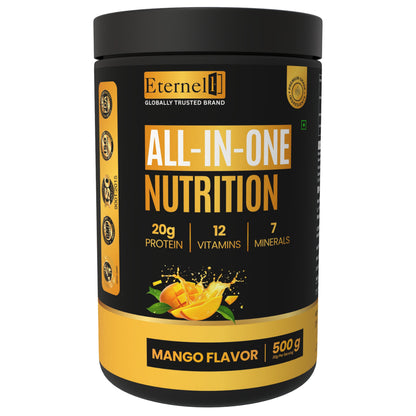 All In One Nutritional Shake Powder(Mango) - 500 g
