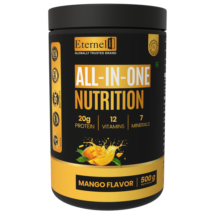 All In One Nutritional Shake Powder(Mango) - 500 g