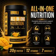 All In One Nutritional Shake Powder(Mango) - 500 g