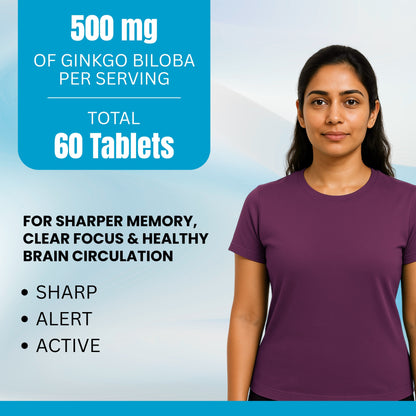 Ginkgo Biloba - 500 mg
