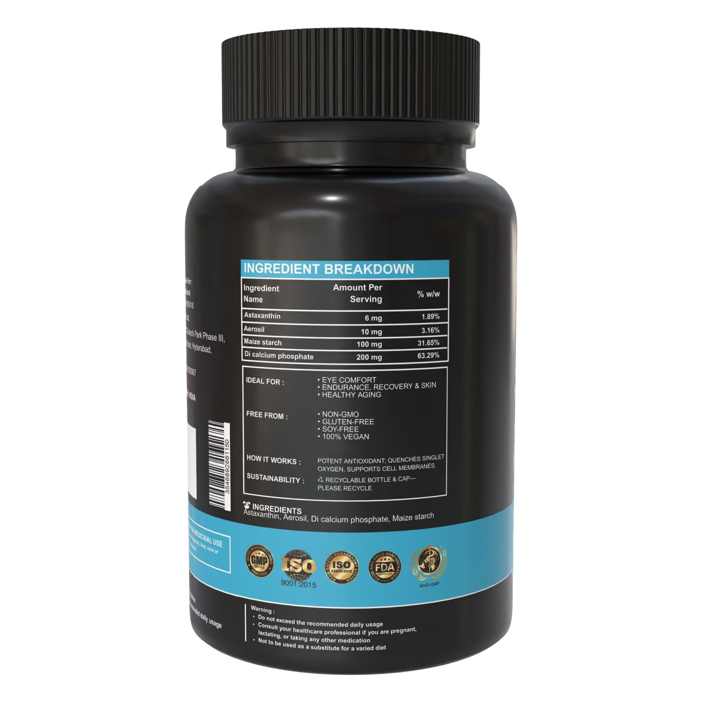Astaxanthin - 6 mg
