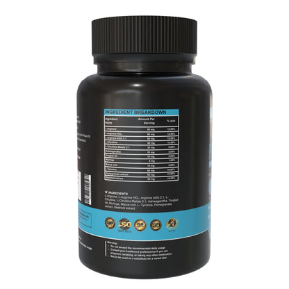 Pre Workout - 500 mg Capsules – Energy & Focus Support