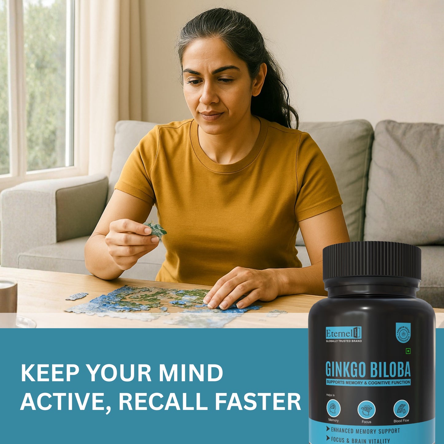 Ginkgo Biloba - 500 mg