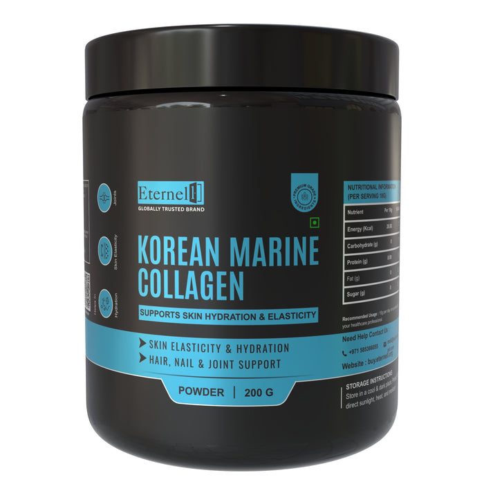 Korean Marine Collagen Powder 200 g - Skin, Hair & Anti-Aging Support