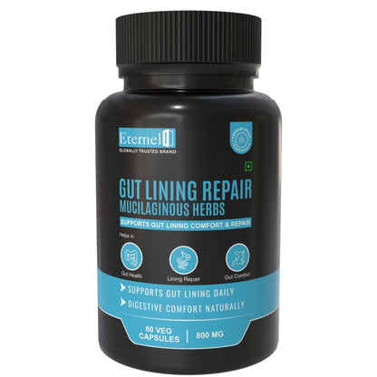 GUT LINING REPAIR MUCILAGINOUS HERBS Capsules – Digestive & Gut Health Support