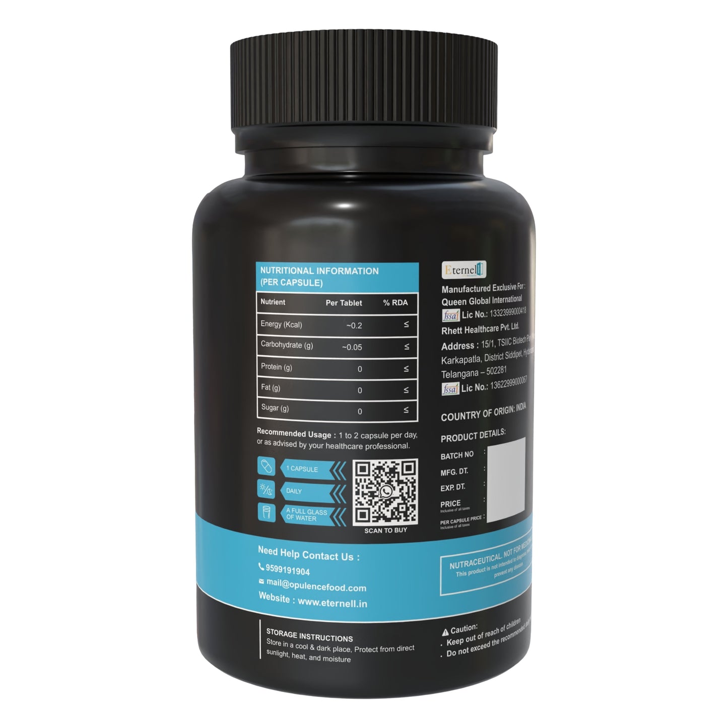 Shatavari - 250 mg