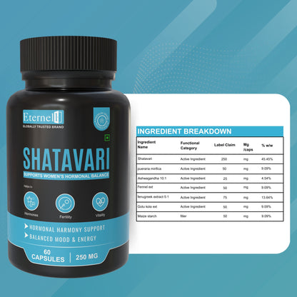 Shatavari - 250 mg