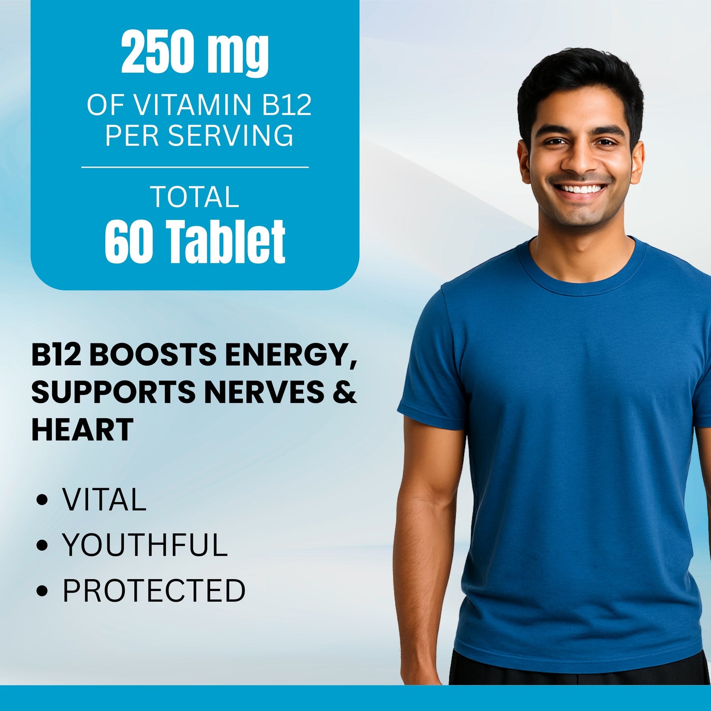Vitamin B12 Tablets – 250 mg