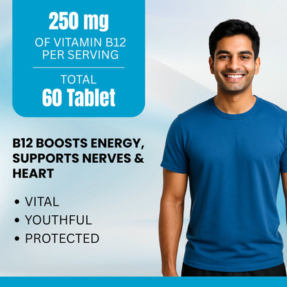 Vitamin B12 Tablets – 250 mg