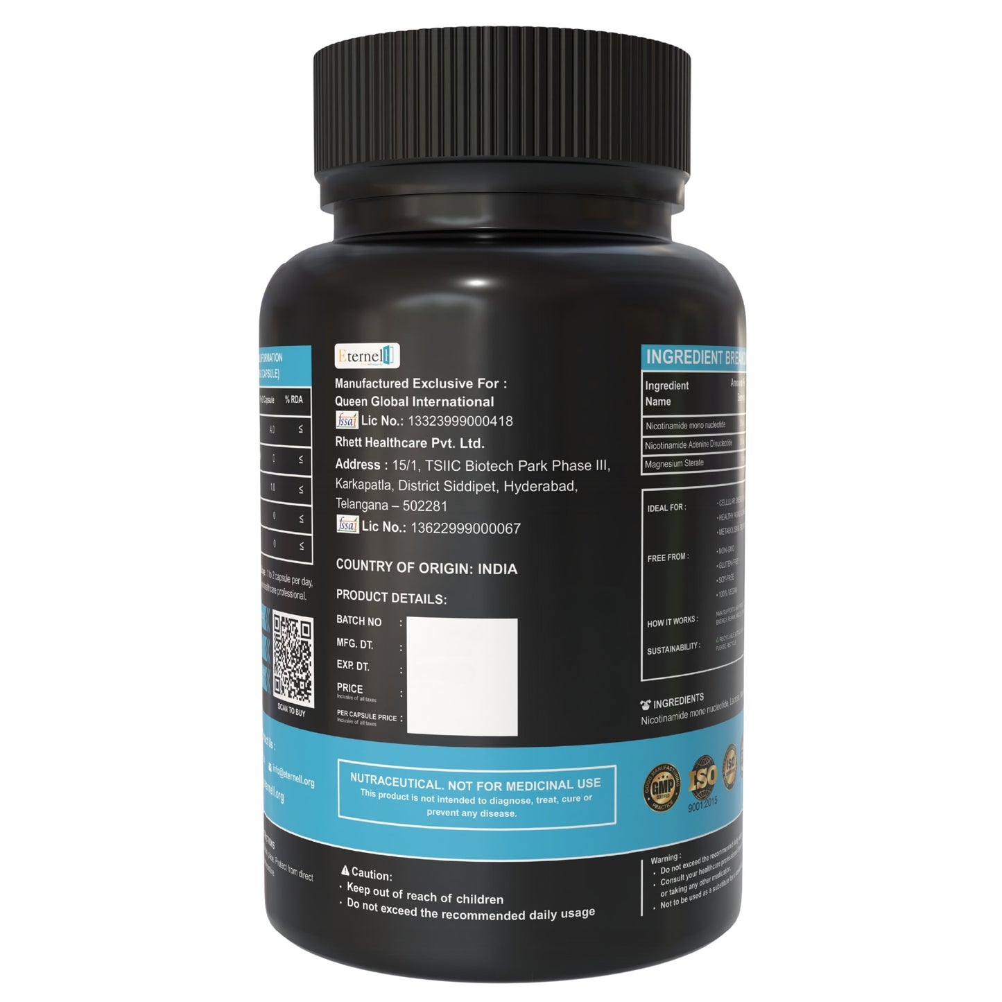 NMN Uthever Capsule - 510mg