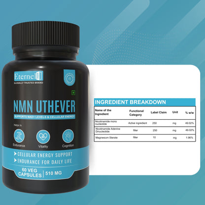 NMN Uthever Capsule - 510mg