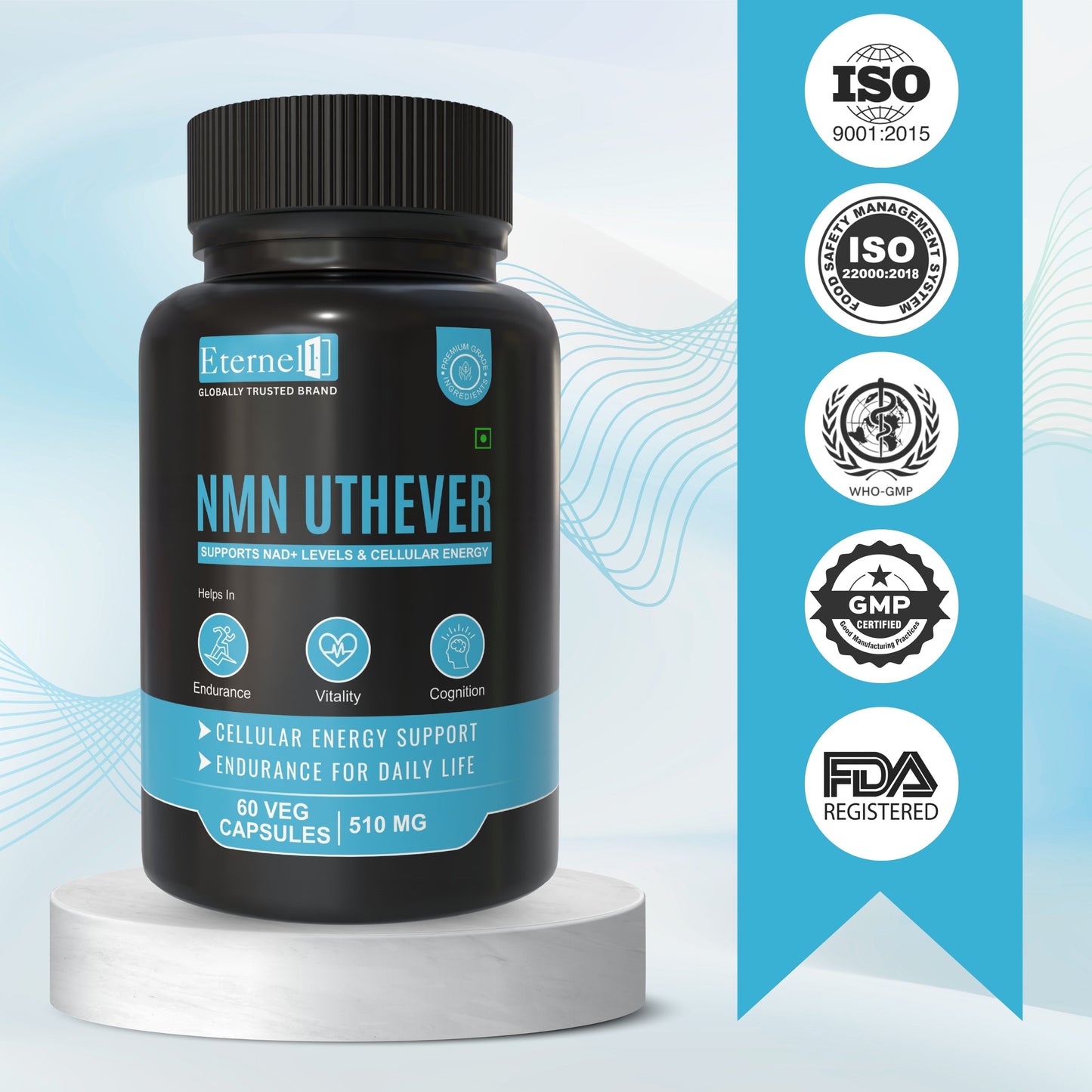 NMN Uthever Capsule - 510mg