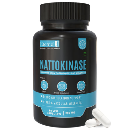 Nattokinase Capsules 250 mg – Heart & Circulation Support