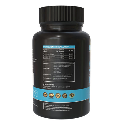 Nattokinase Capsules 250 mg – Heart & Circulation Support