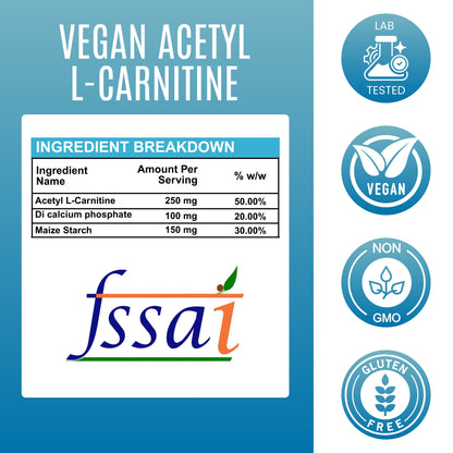 Acetyl L-Carnitine - 500mg
