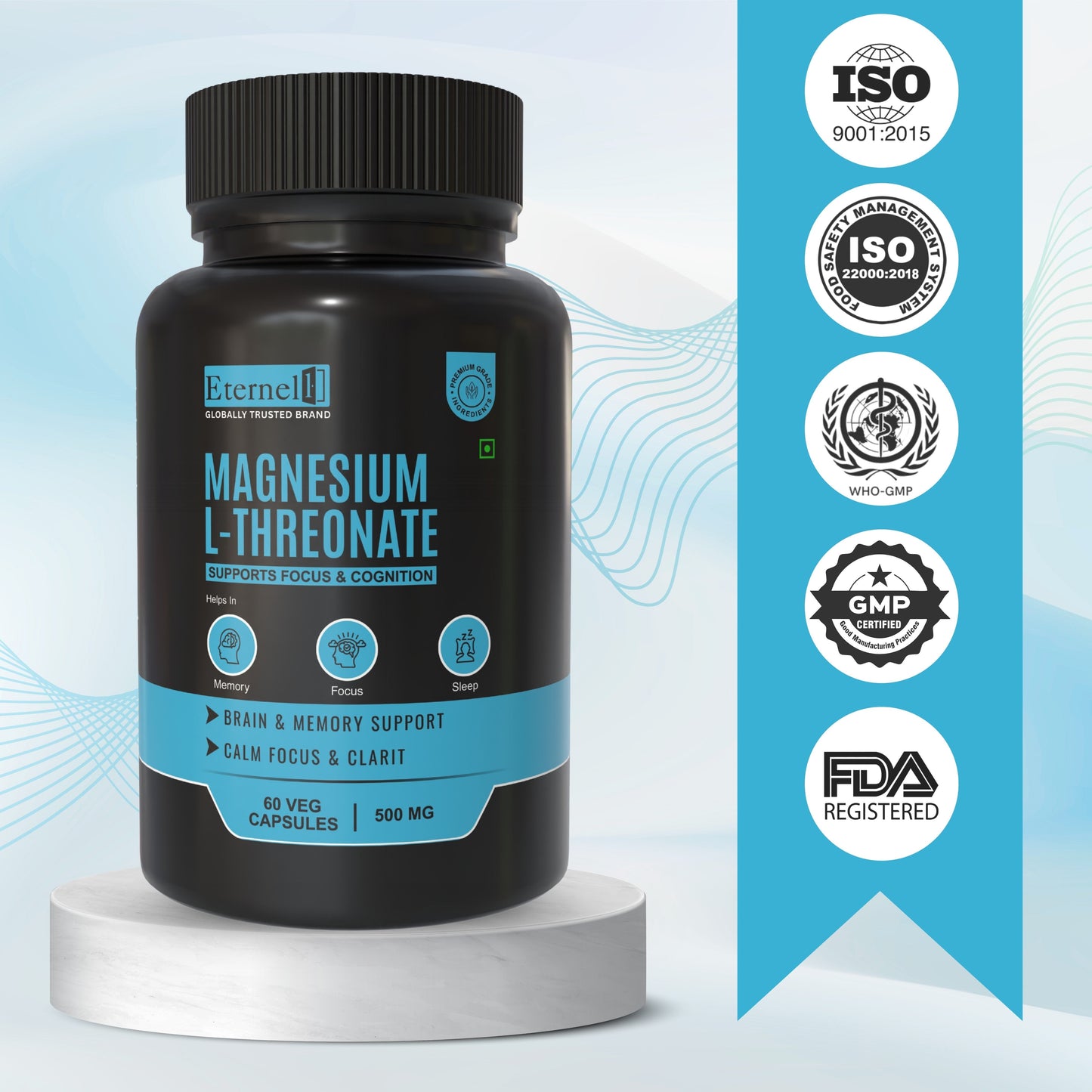 Magnesium L-Threonate - 500 mg
