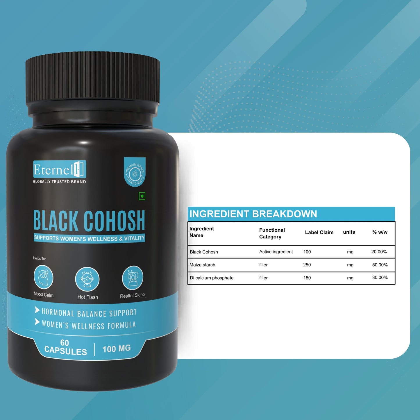 Black Cohosh - 100 mg