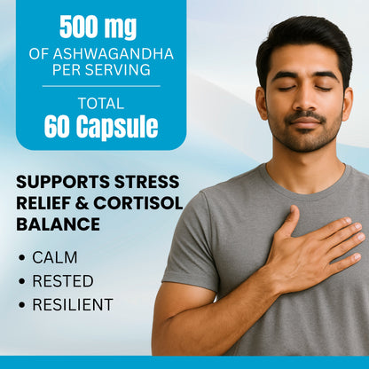 Ashwagandha Capsules - 500 mg