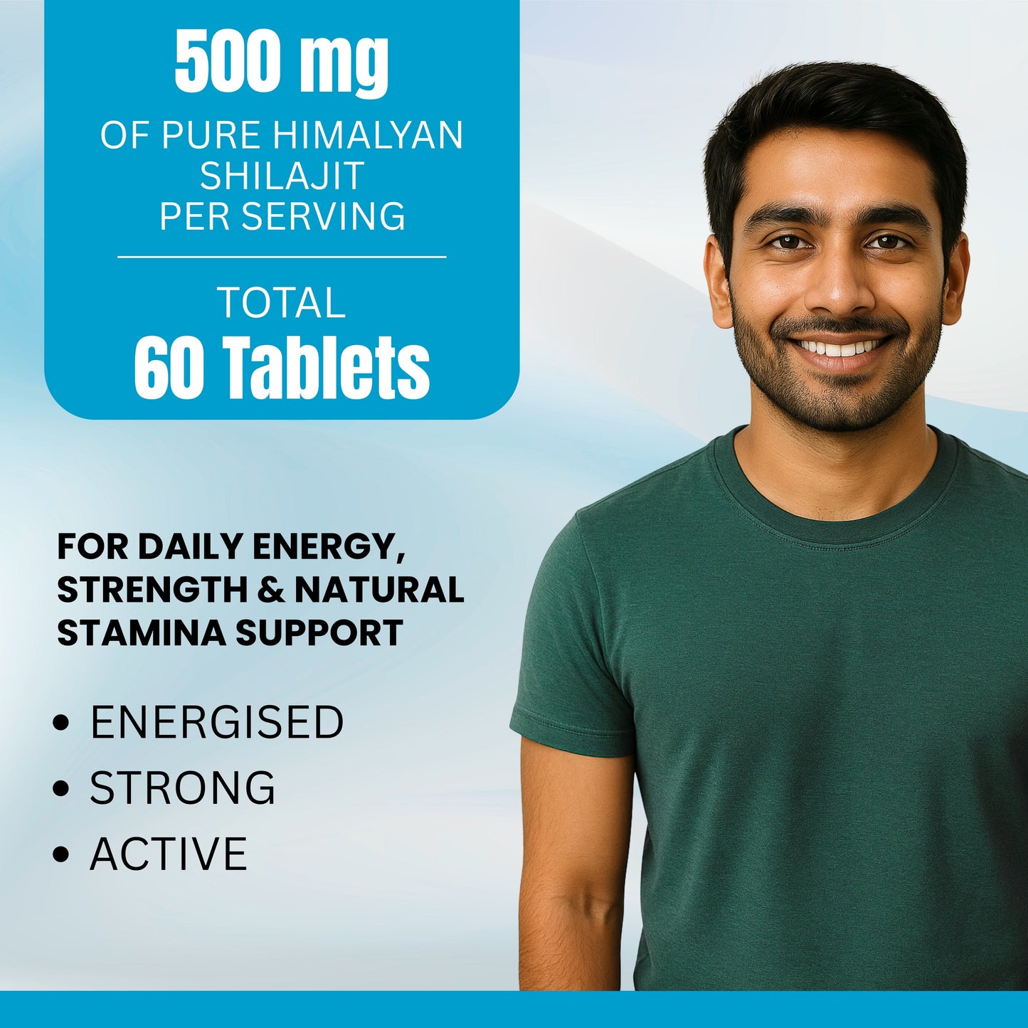 Pure Himalyan Shilajit - 500 mg