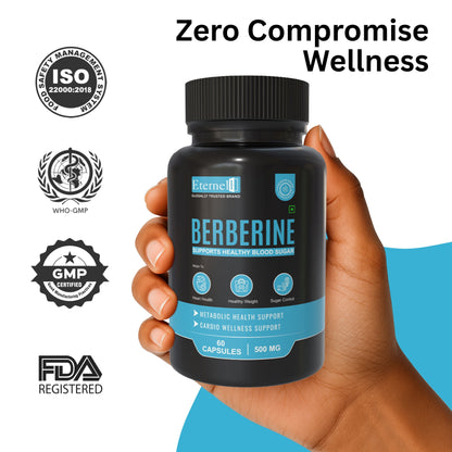Berberine 500 mg – Blood Sugar & Metabolic Support
