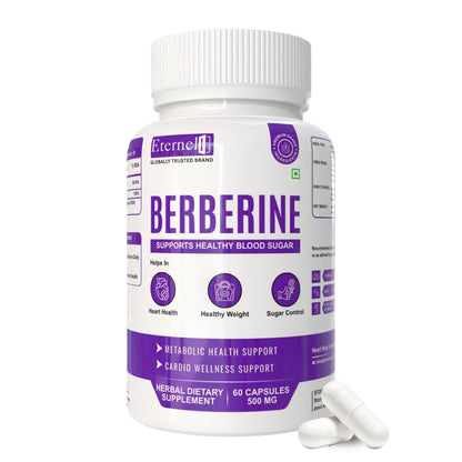 Berberine 500 mg – Blood Sugar & Metabolic Support